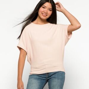 Michael Stars Blush Short Sleeve Tee, NWT